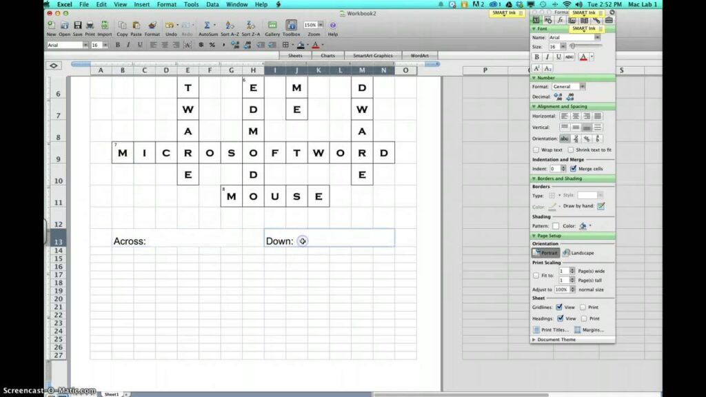 What Are The Tips for Solving Crossword Puzzles with Spreadsheet Clues